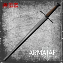 RED DRAGON HEMA Zweihand-Trainingsschwert – 124 cm 4