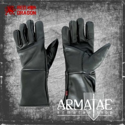 RED DRAGON HEMA Schwertkämpfer-Handschuhe aus Leder 4