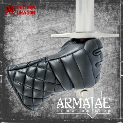 RED DRAGON HEMA gepolsterte Fechthandschuhe – Leder 2