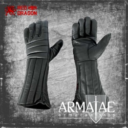 RED DRAGON HEMA gepolsterte Rapier-Handschuhe – Leder 4